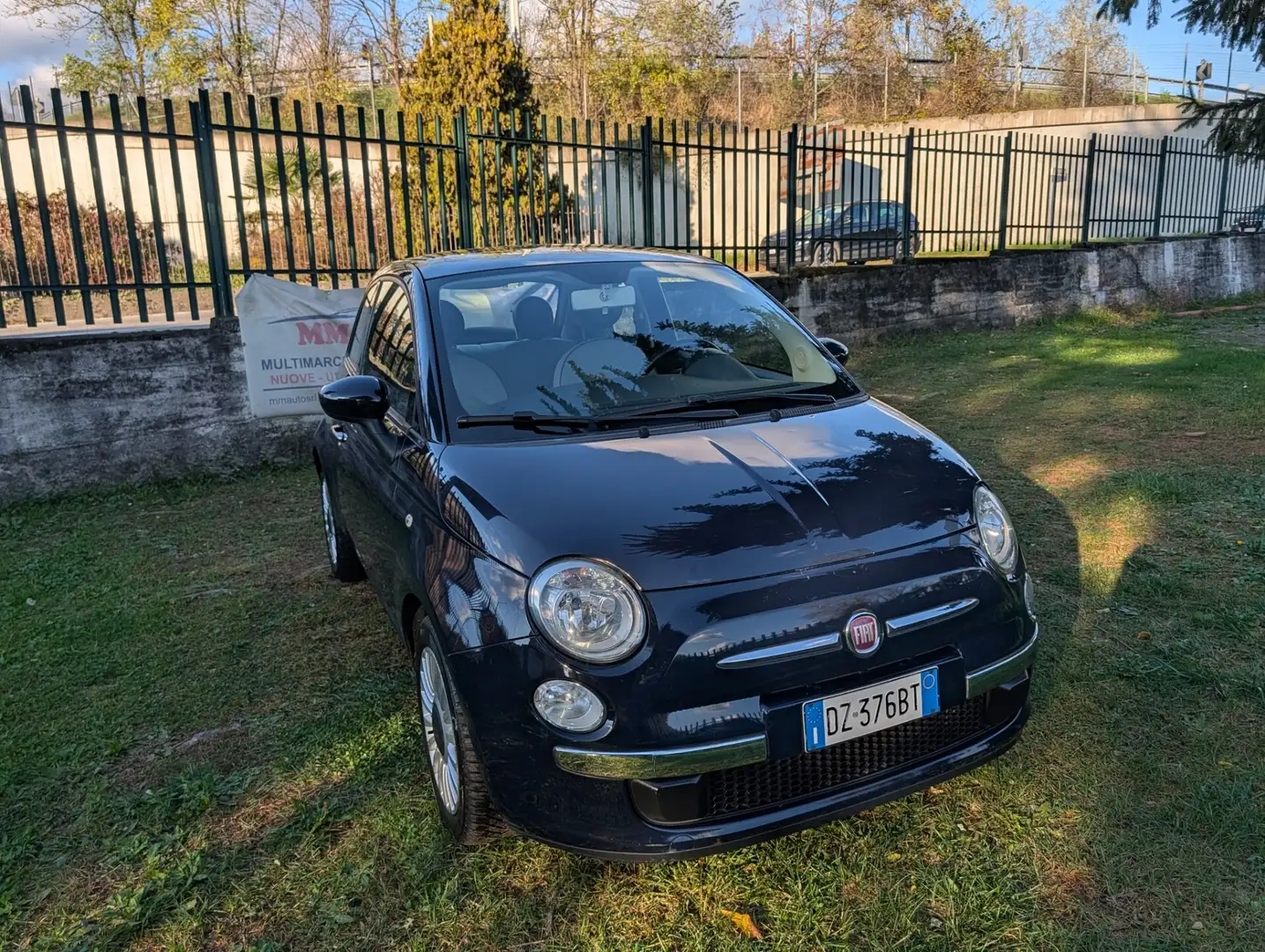 Fiat 500 500 1.2 Lounge UNICO PROPR. OK NEOP. Blu/Azzurro - 1