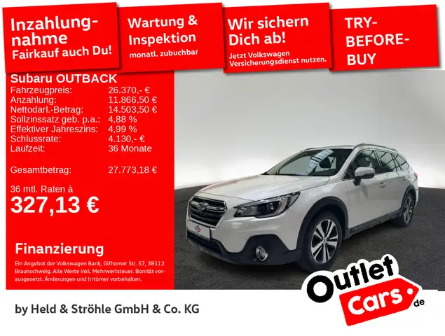 Subaru OUTBACK Outback Sport 2.5i LED NAV KAM GSD HARMAN 4xSHZ