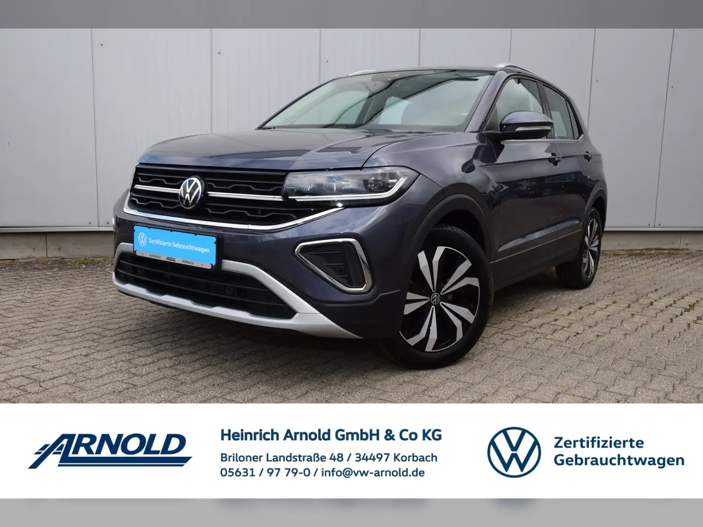 Volkswagen T-Cross TSI Style AHK Gris - 1