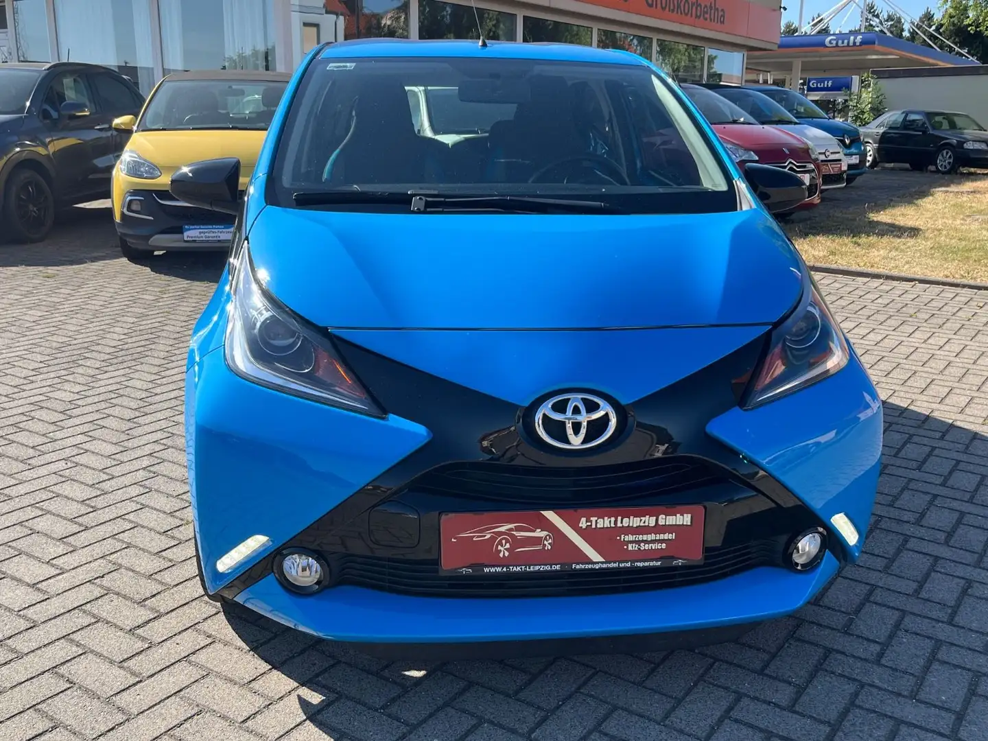 Toyota Aygo 1.0 x-cite*Klima*Rückfahrkamera* Blau - 2
