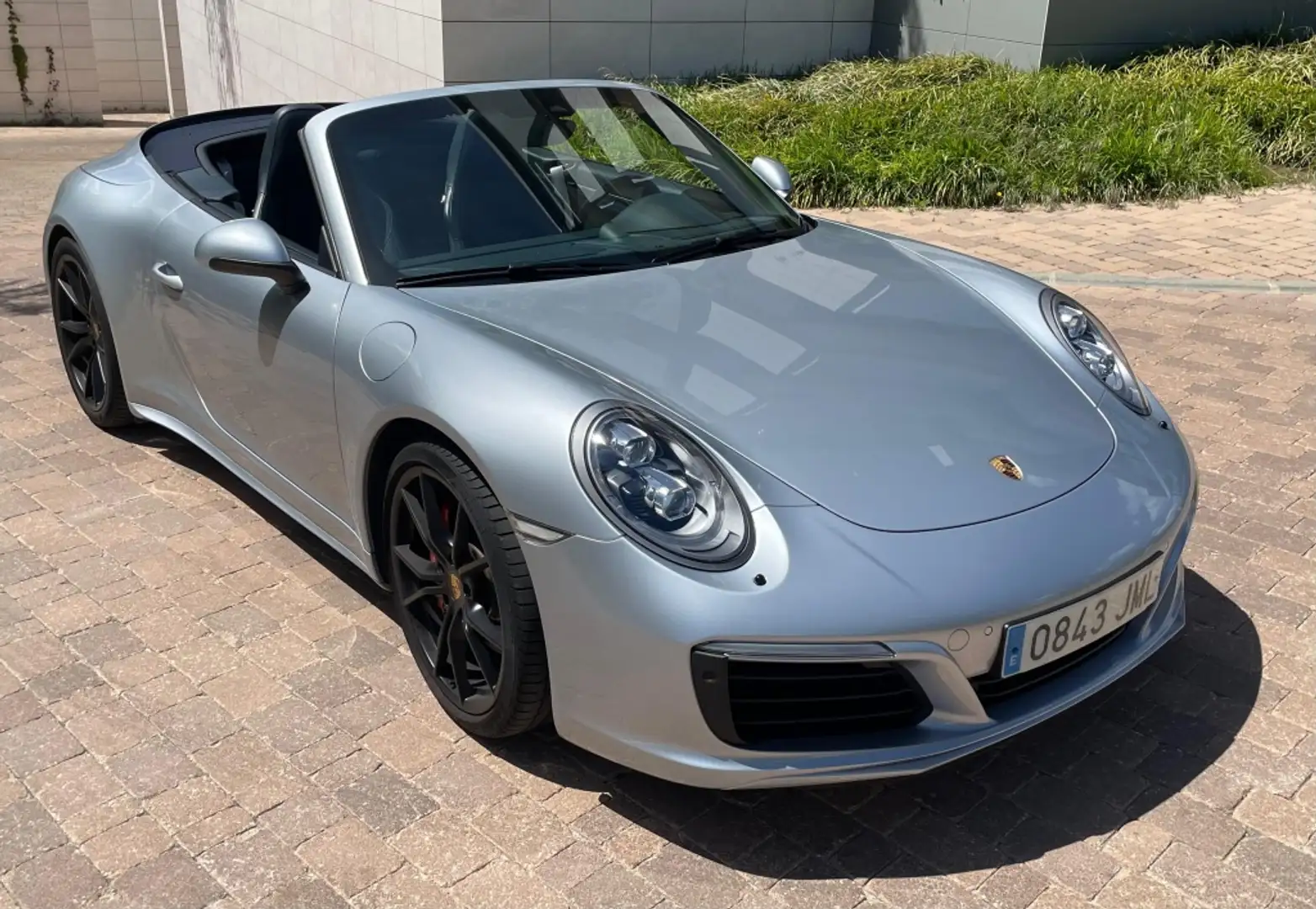 Porsche 991 Carrera 4 S Cabriolet PDK Gris - 1