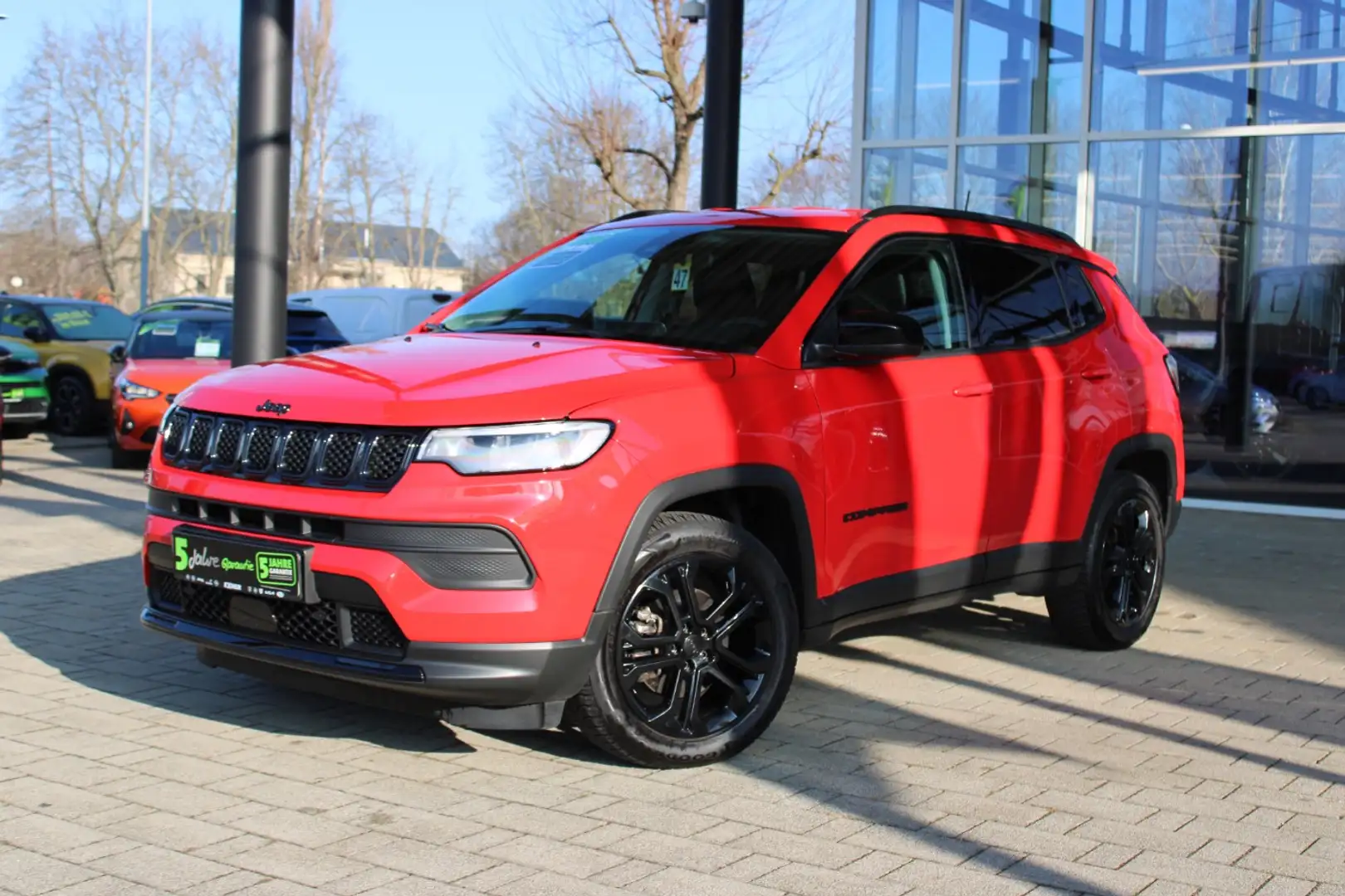 Jeep Compass 1.5 Mild Hybrid NIGHT EAGLE LED Rot - 2