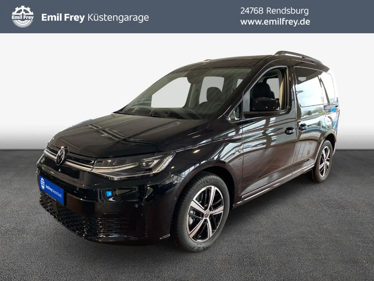 Volkswagen Caddy Life Dark Label 2,0 TDI DSG Navi LED AHK Schwarz - 1