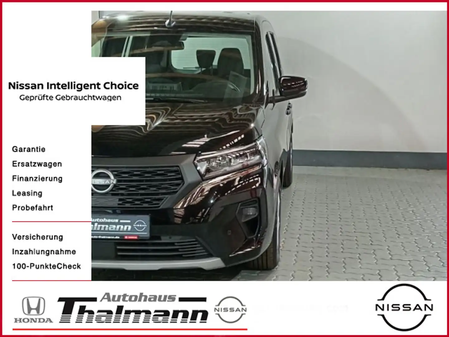Nissan Townstar Kombi 1.3 DIG-T N-Connecta Schwarz - 1
