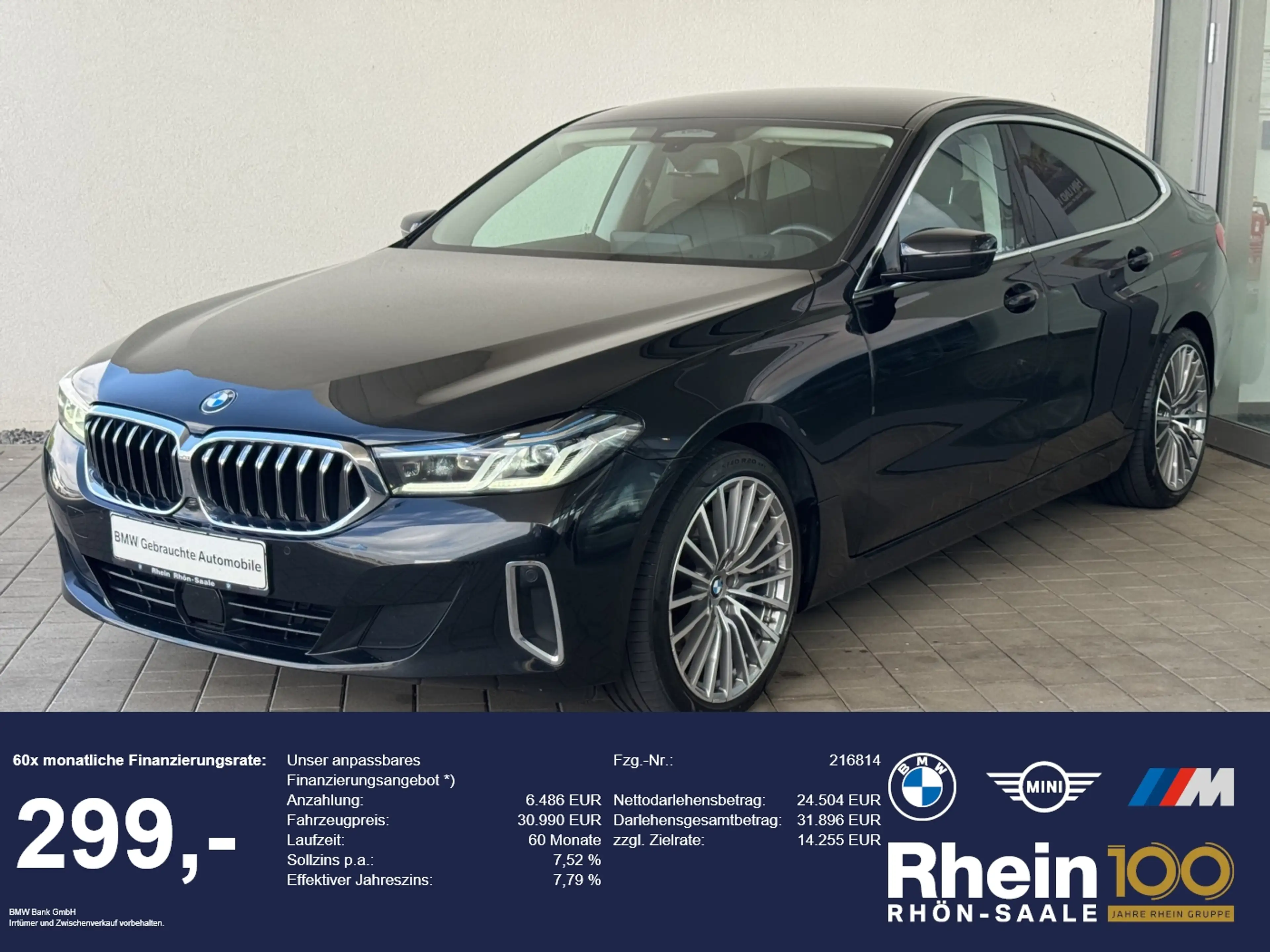 BMW 630 d xDrive GT Luxury Line HUD.Massage.Komfortsi