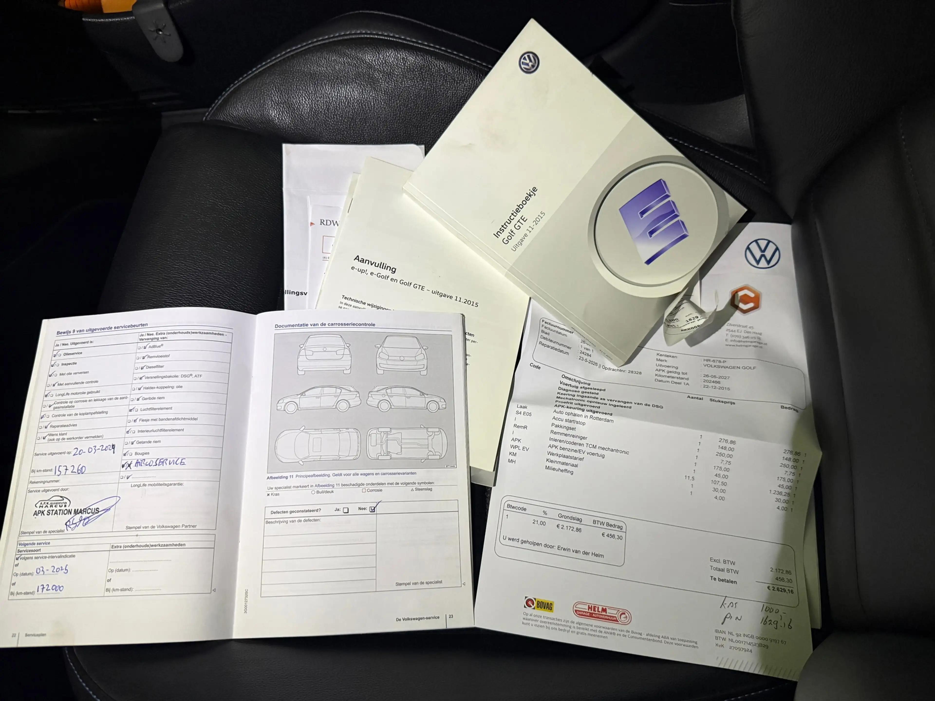 Volkswagen Golf GTE 1.4 TSI Airco, Leder, Automaat, LMV, Navigatie, ca — photo 25