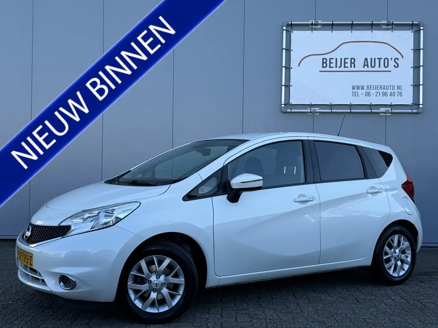 Nissan Note 1.2 Connect Edition Navigatie/Trekhaak/15inch. Wit - 1