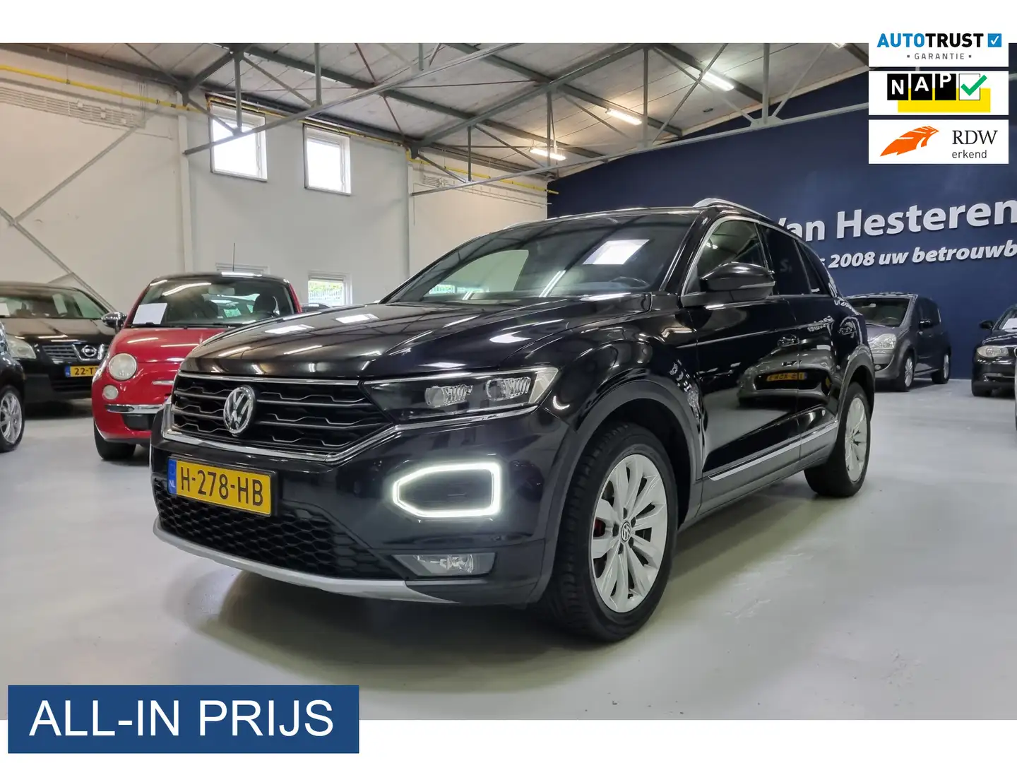 Volkswagen T-Roc 1.0 TSI Sport ✅MOOIE AUTO ✅GARANTIE Zwart - 1