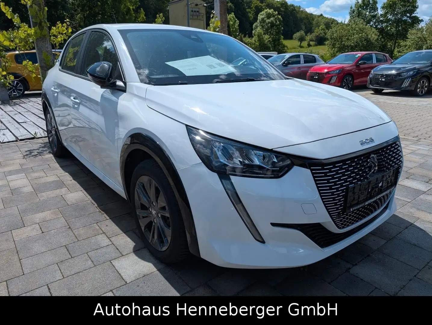 Peugeot 208 e-208 Act. Pack LM, Sitzhz. AndroidAuto/Carplay Blanc - 2