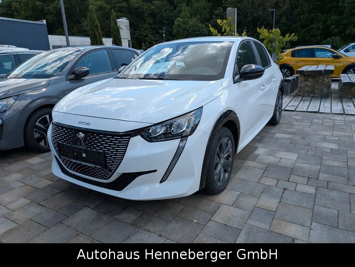 Peugeot 208 e-208 Act. Pack LM, Sitzhz. AndroidAuto/Carplay Blanc - 1