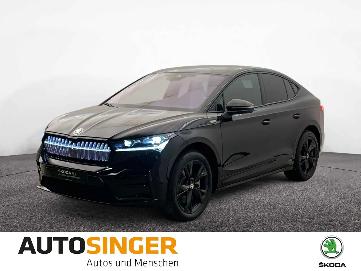 Skoda Enyaq Coupe RS 4x4 *WÄRME*PANO*MATRIX*AHK*ACC* Schwarz - 1