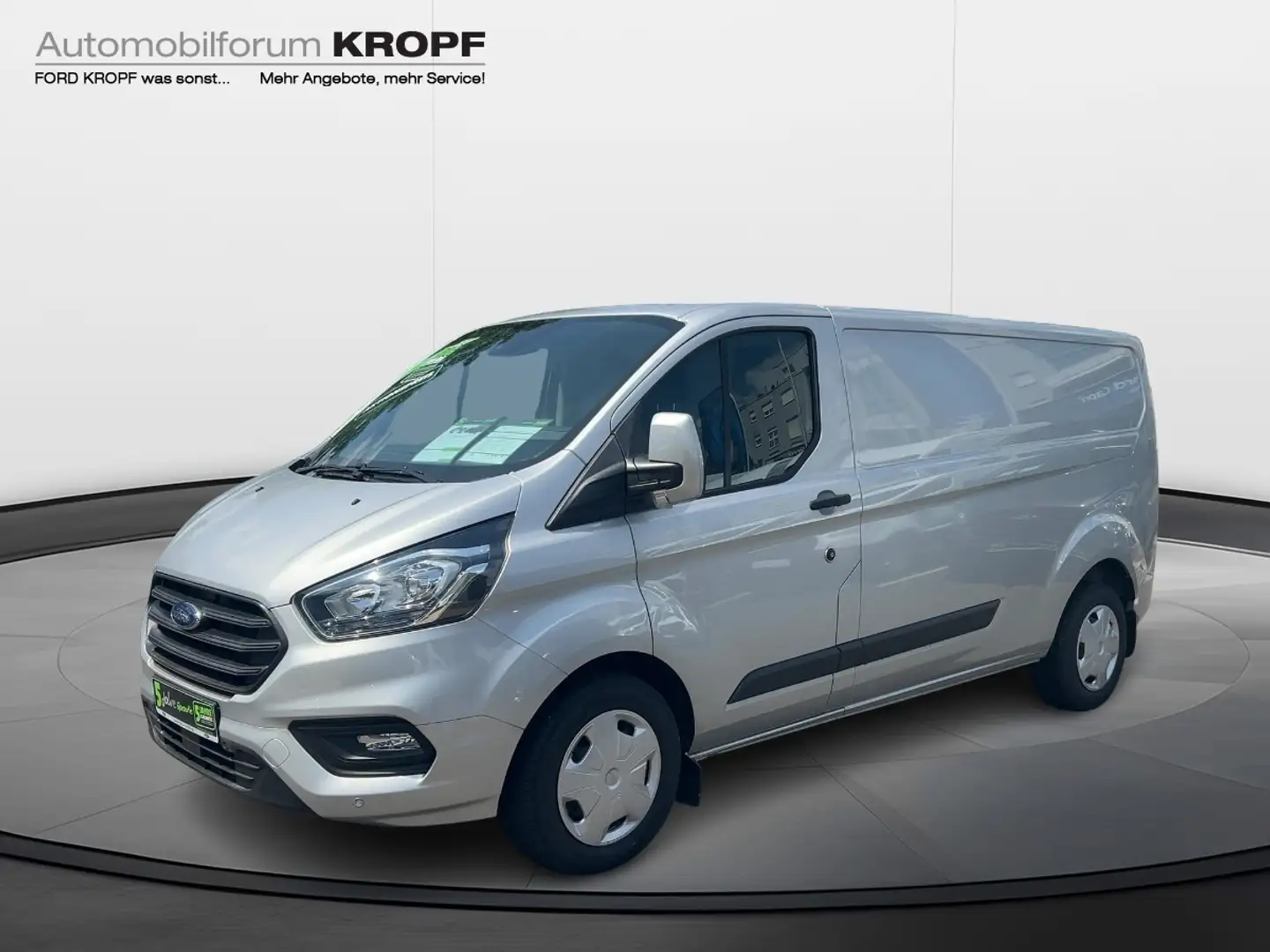 Ford Transit Custom 2.0 TDCi 320 L2 AUTOM KLIMA PPS Plateado - 2