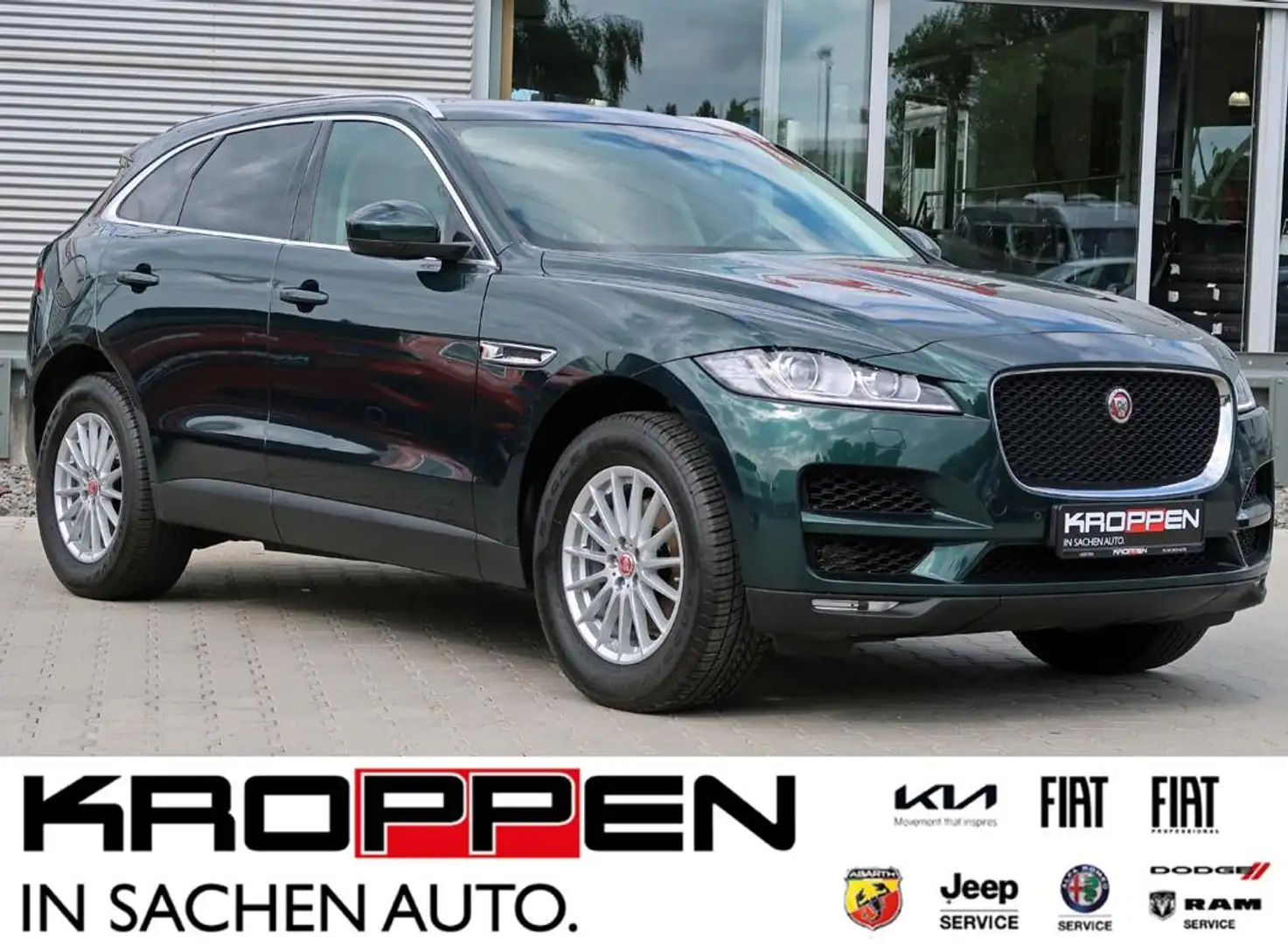 Jaguar F-Pace Prestige AWD Leder beige - Navi - Kamera SR & WR 1 zelena - 1