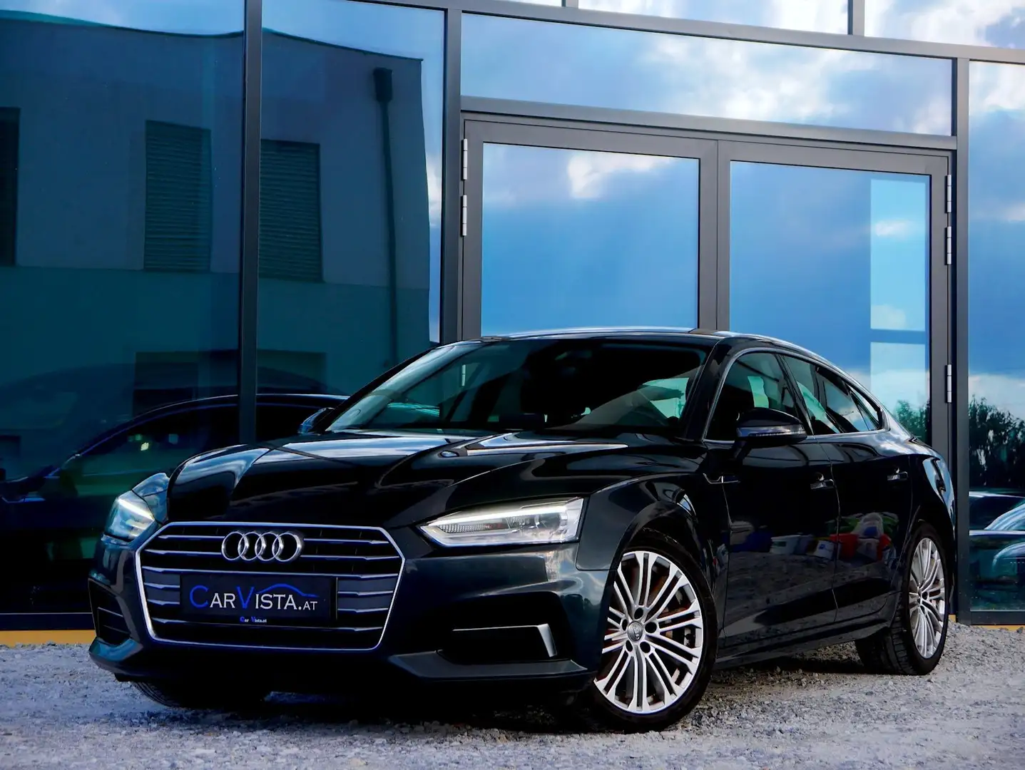 Audi A5 40 TDI sport Silber - 2