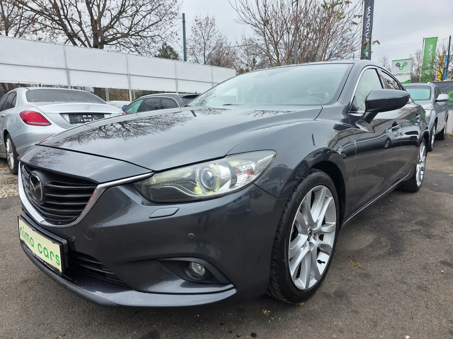 Mazda 6 CD Revolution Aut./Leder/Schaltwippen/Sitzheizung Grau - 1