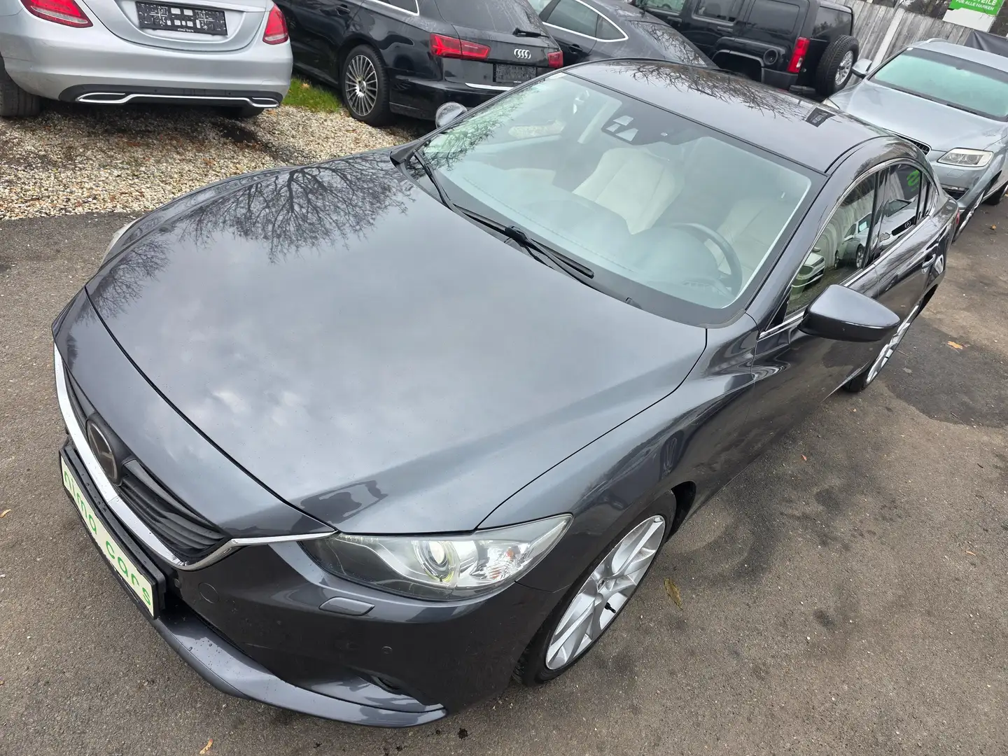 Mazda 6 CD Revolution Aut./Leder/Schaltwippen/Sitzheizung Grau - 2