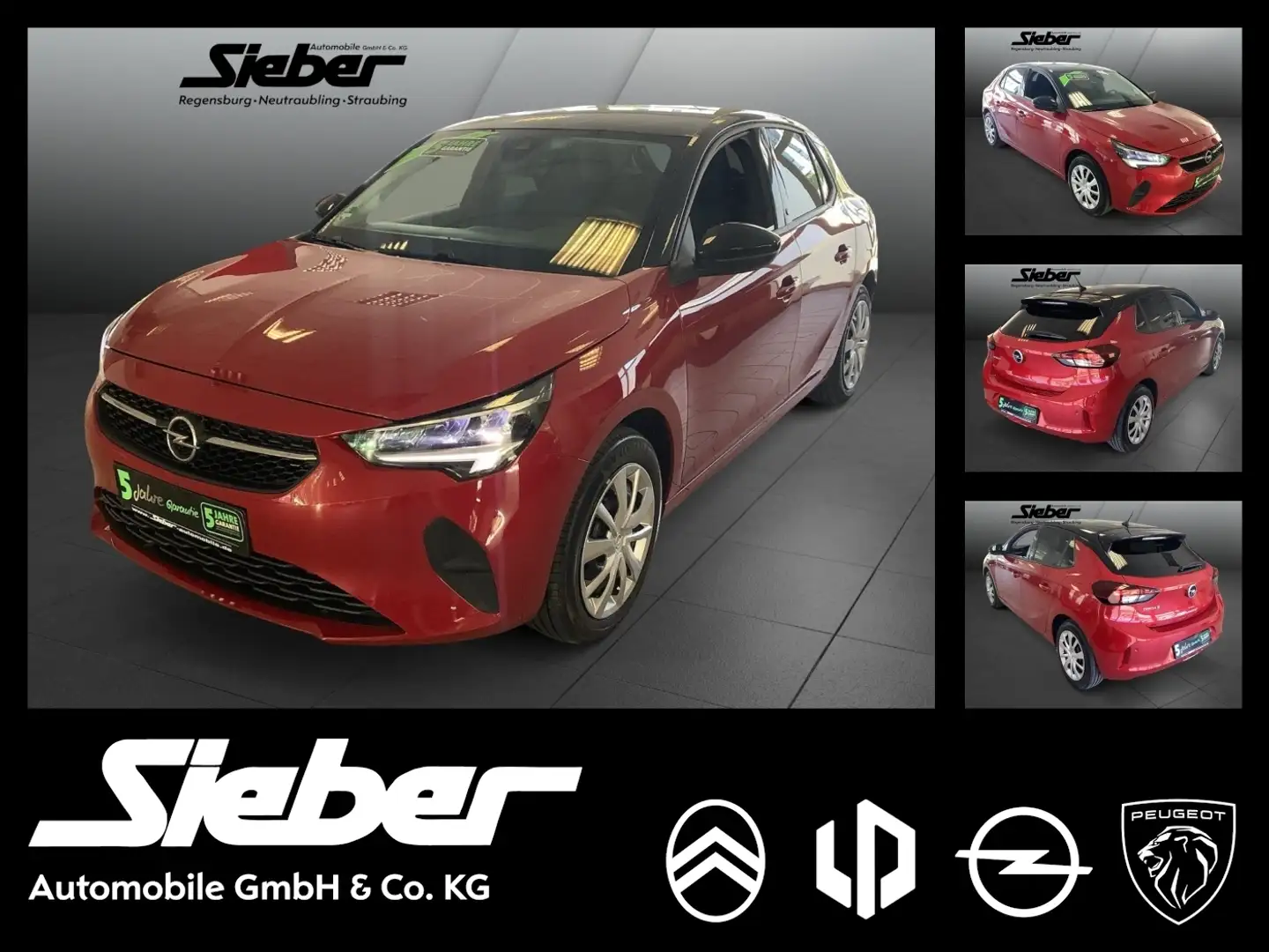 Opel Corsa-e Edition *LED*PDC*Sitzheizung*Klima* Rot - 1