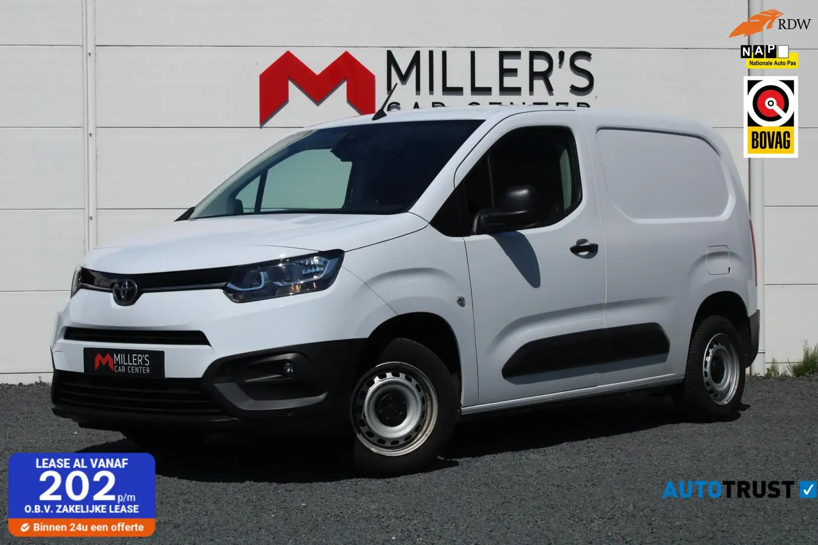 Toyota Proace City 1.5 D-4D Live PDC V+A Carplay Airco Wit - 1