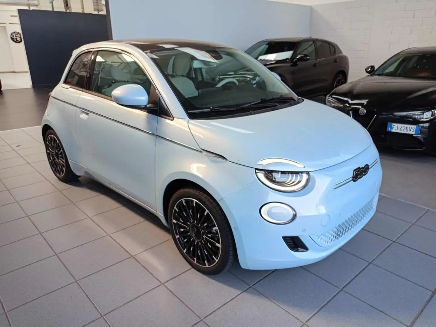 Fiat 500e Berlina 42 kWh La Prima by Bocelli Bleu - 1