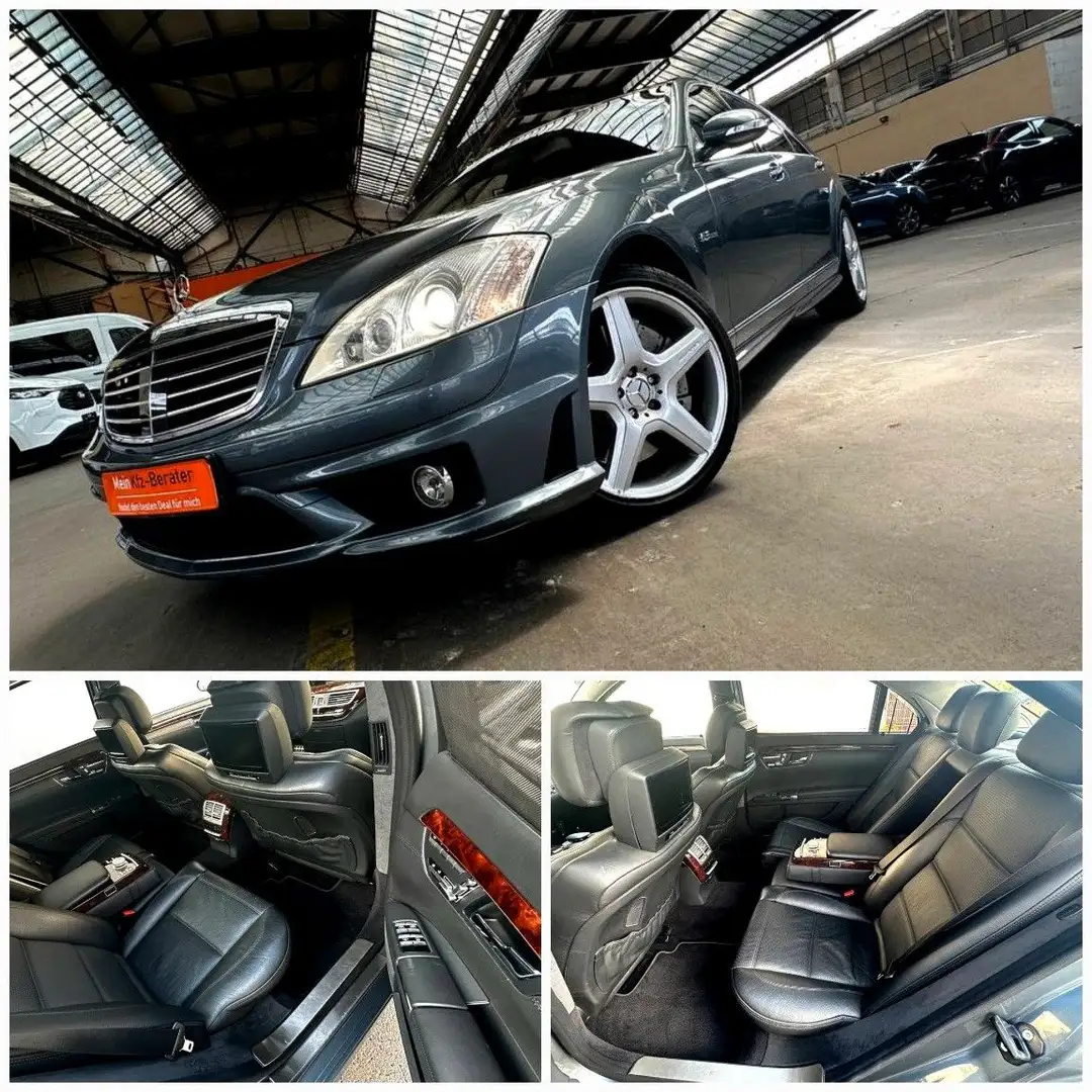 Mercedes-Benz S 63 AMG Lang MassageMultikonturBelüftPano Servo Grau - 1