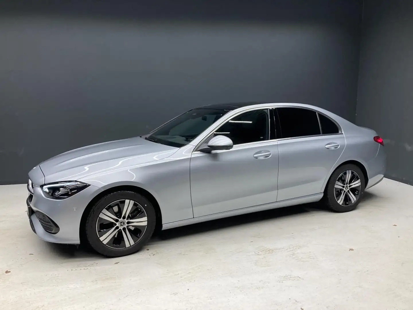 Mercedes-Benz C 200 Limo Avantgarde AdvancedPlus Panodach AHK Distroni Silber - 1