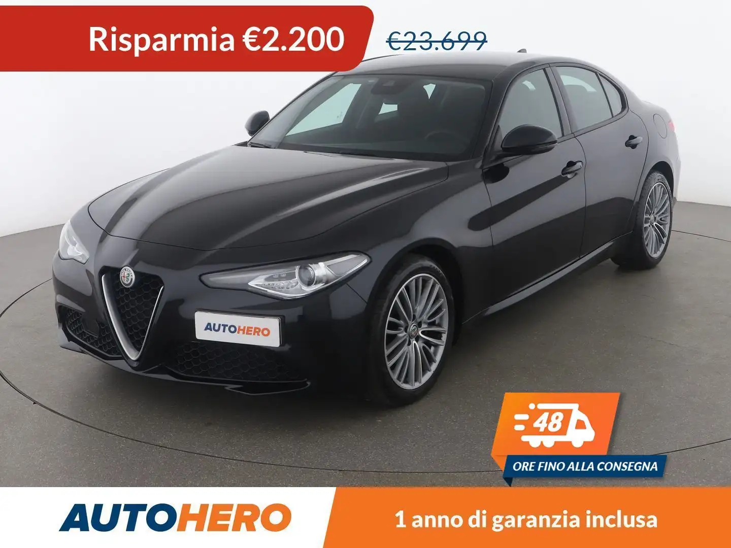 Alfa Romeo Giulia 2.2 JTDM Business Negro - 1