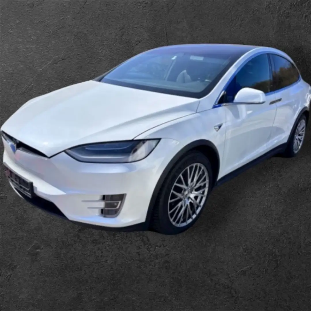 Tesla Model X Long Range/20tkm/Navi/Kamera Weiß - 1