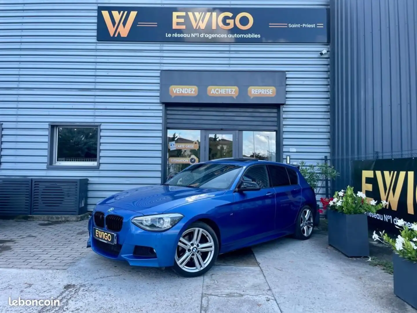 BMW 125 2.0 125I 218ch Pack M BVA8 Toit Ouvrant Historique Complet Blau - 1