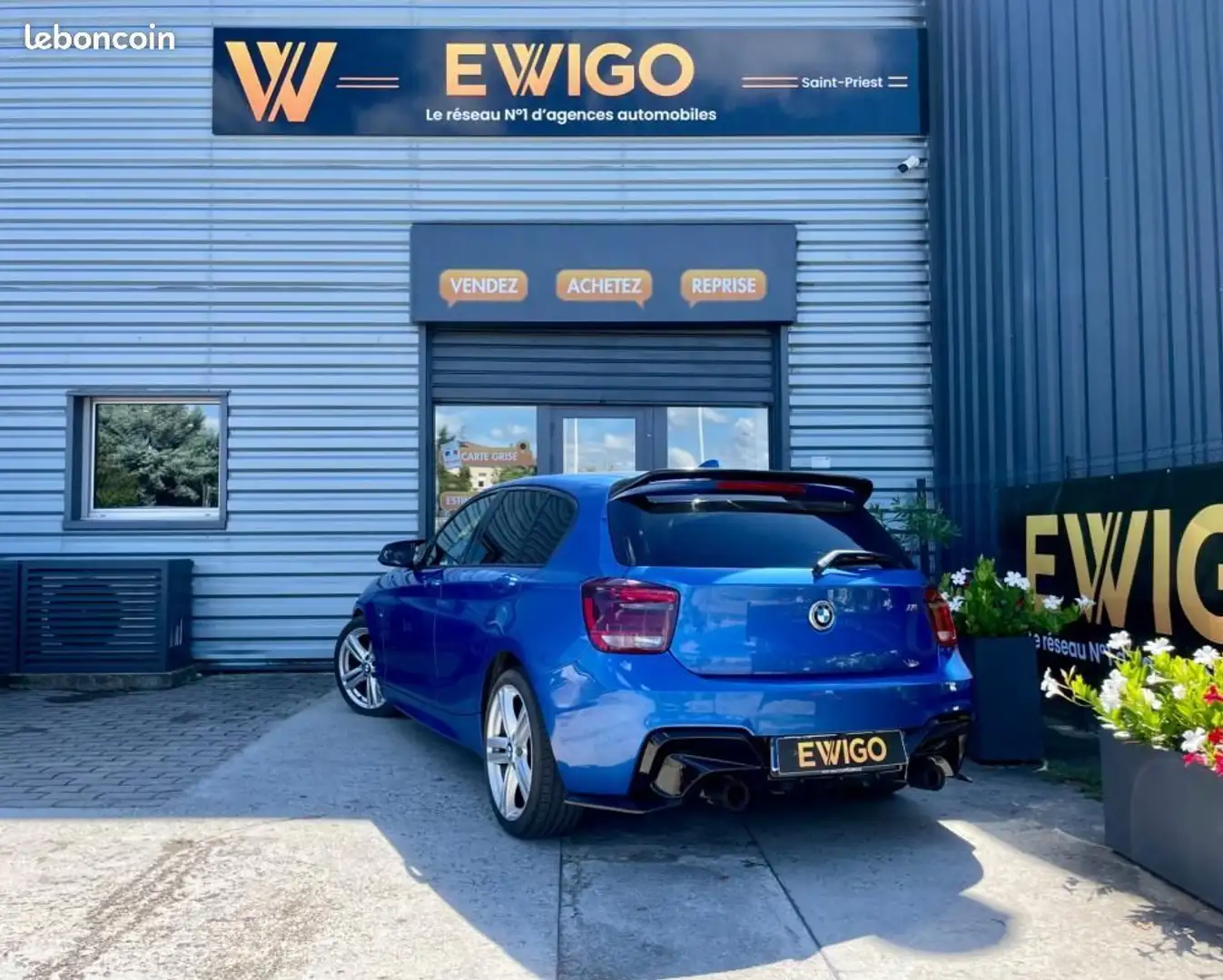 BMW 125 2.0 125I 218ch Pack M BVA8 Toit Ouvrant Historique Complet Blau - 2