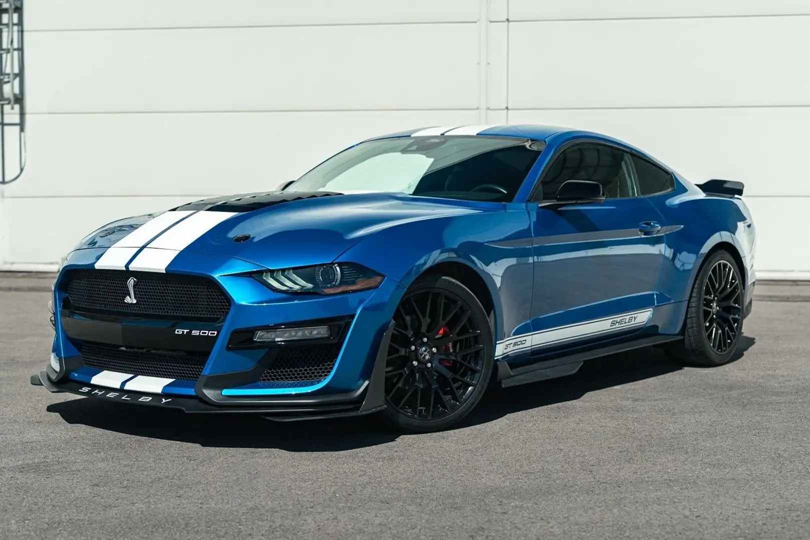 Ford Mustang 2.3 EcoBoost /GT500 Optik /R19/RKam/TotW Albastru - 1