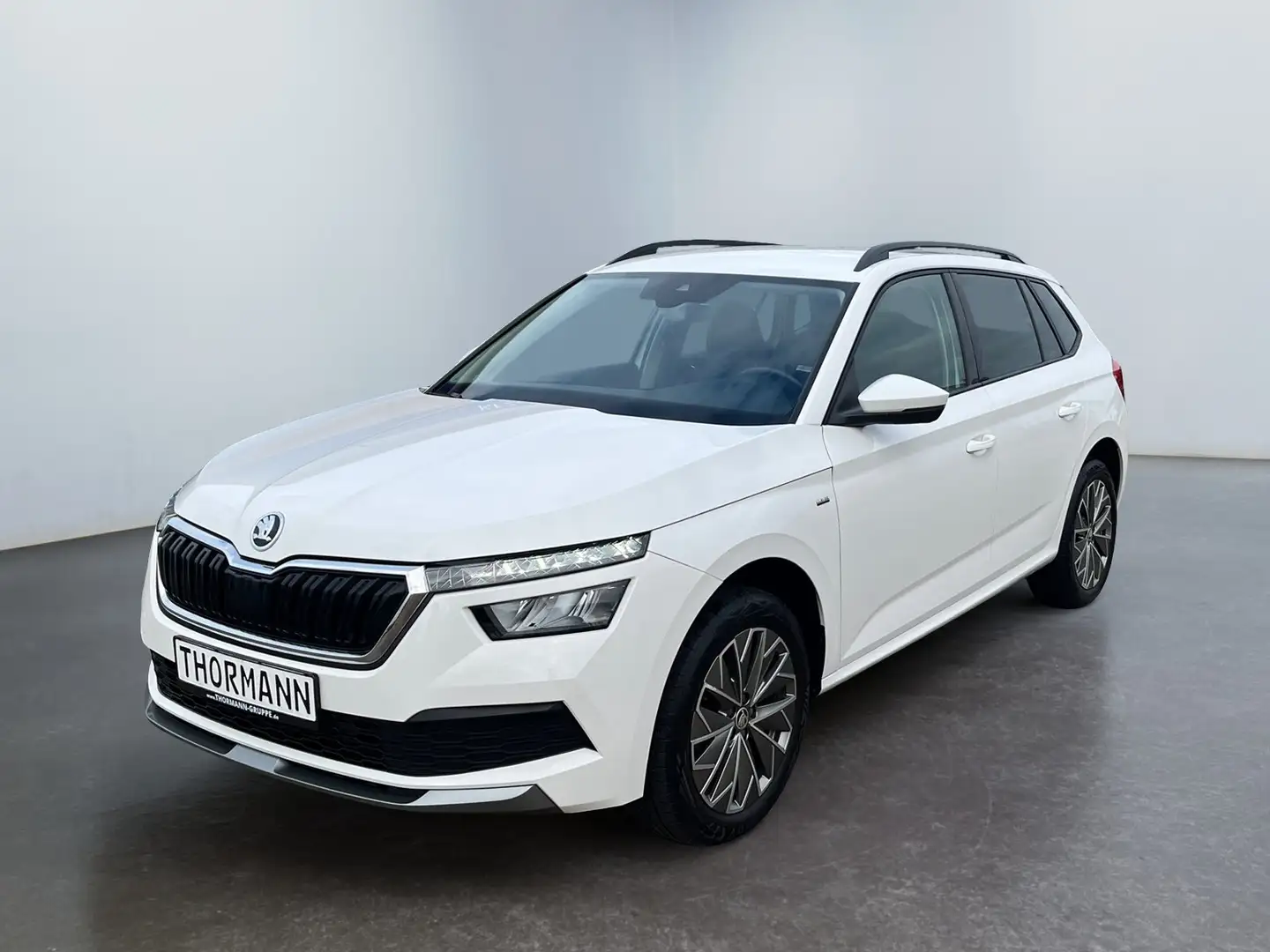 Skoda Kamiq Tour 1.0 TSI  AHK schwenkbar LED LM Weiß - 2