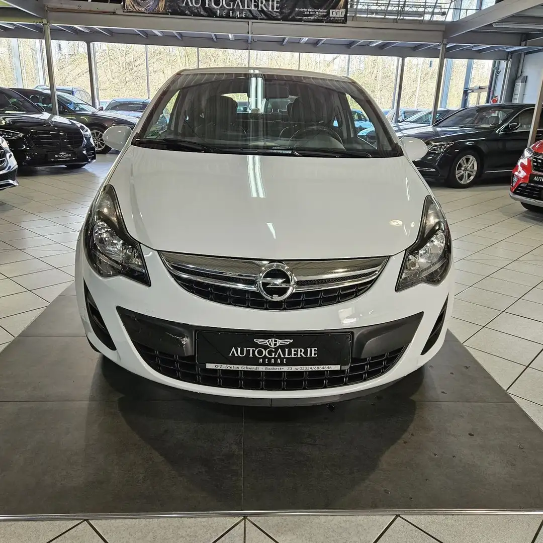 Opel Corsa D 1.4 Energy*KLIMA*TEILLEDER*2.HAND* Wit - 2