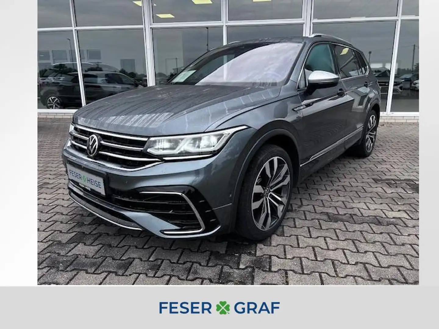 Volkswagen Tiguan Allspace R-Line 4Motion Pano*Area*Matrix Grijs - 1