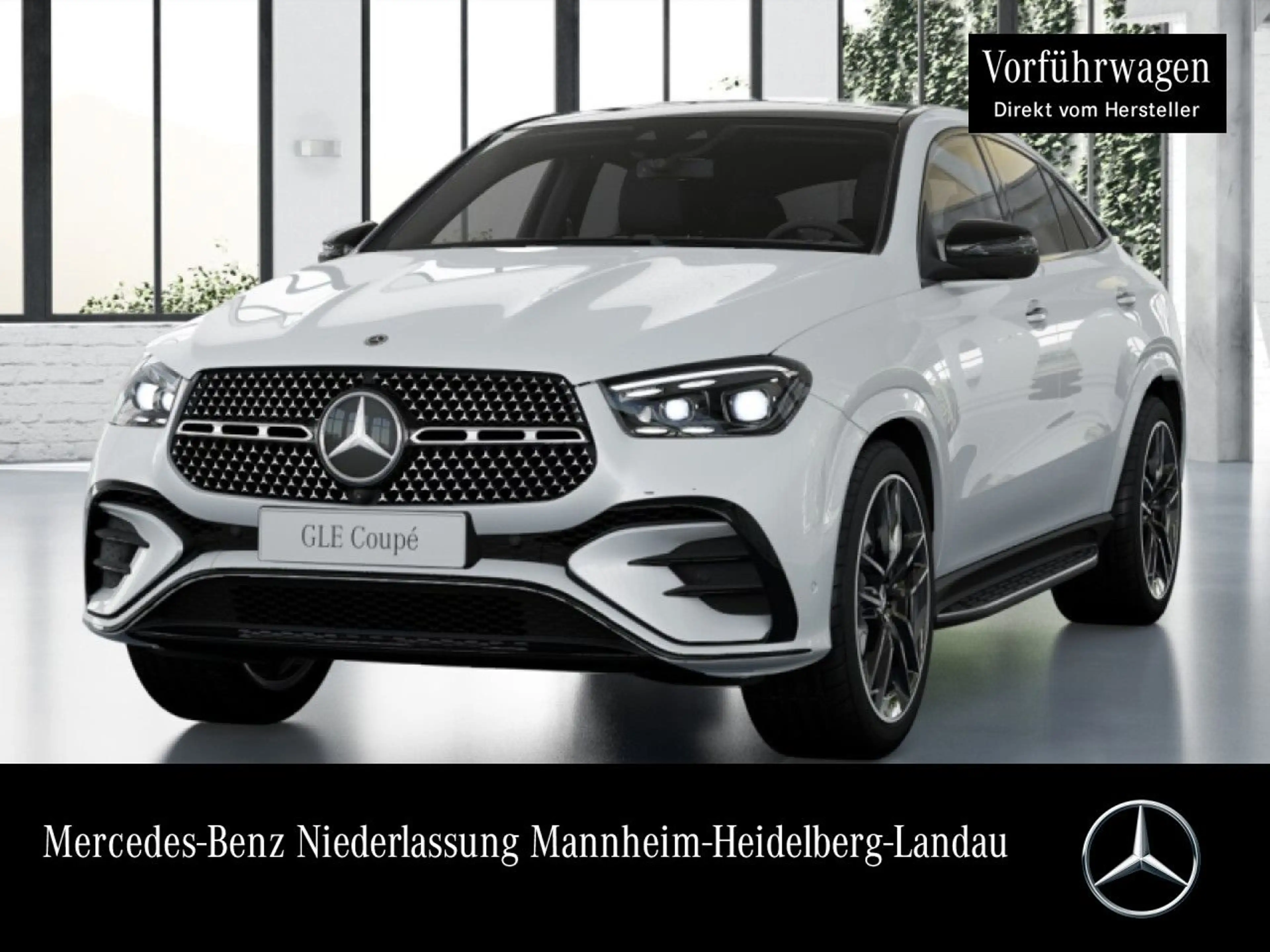 Mercedes-Benz GLE 450 d Coupé 4M AMG+NIGHT+PANO+360+AHK+HUD+9G
