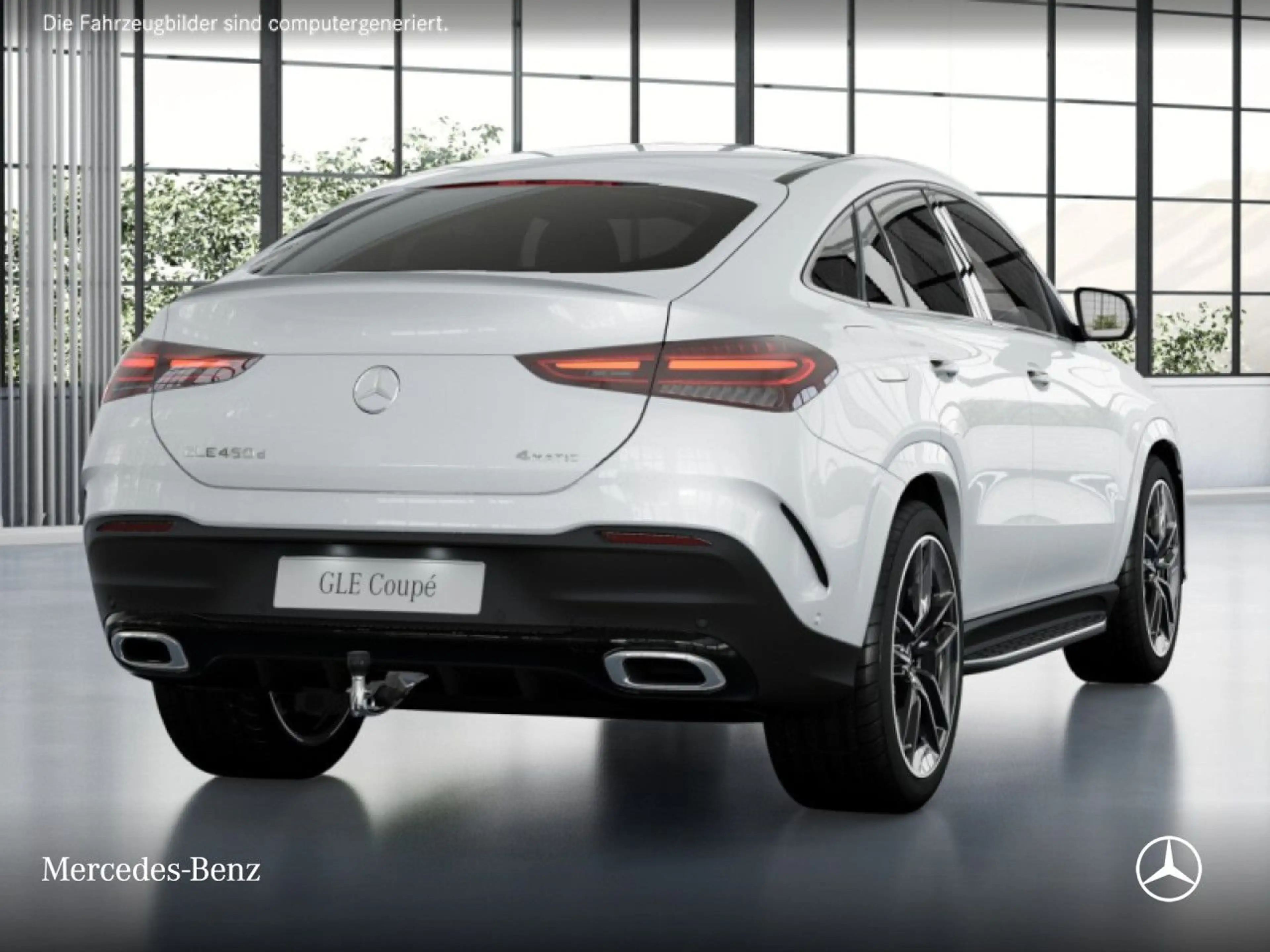 Mercedes-Benz GLE 450 d Coupé 4M AMG+NIGHT+PANO+360+AHK+HUD+9G — photo 4