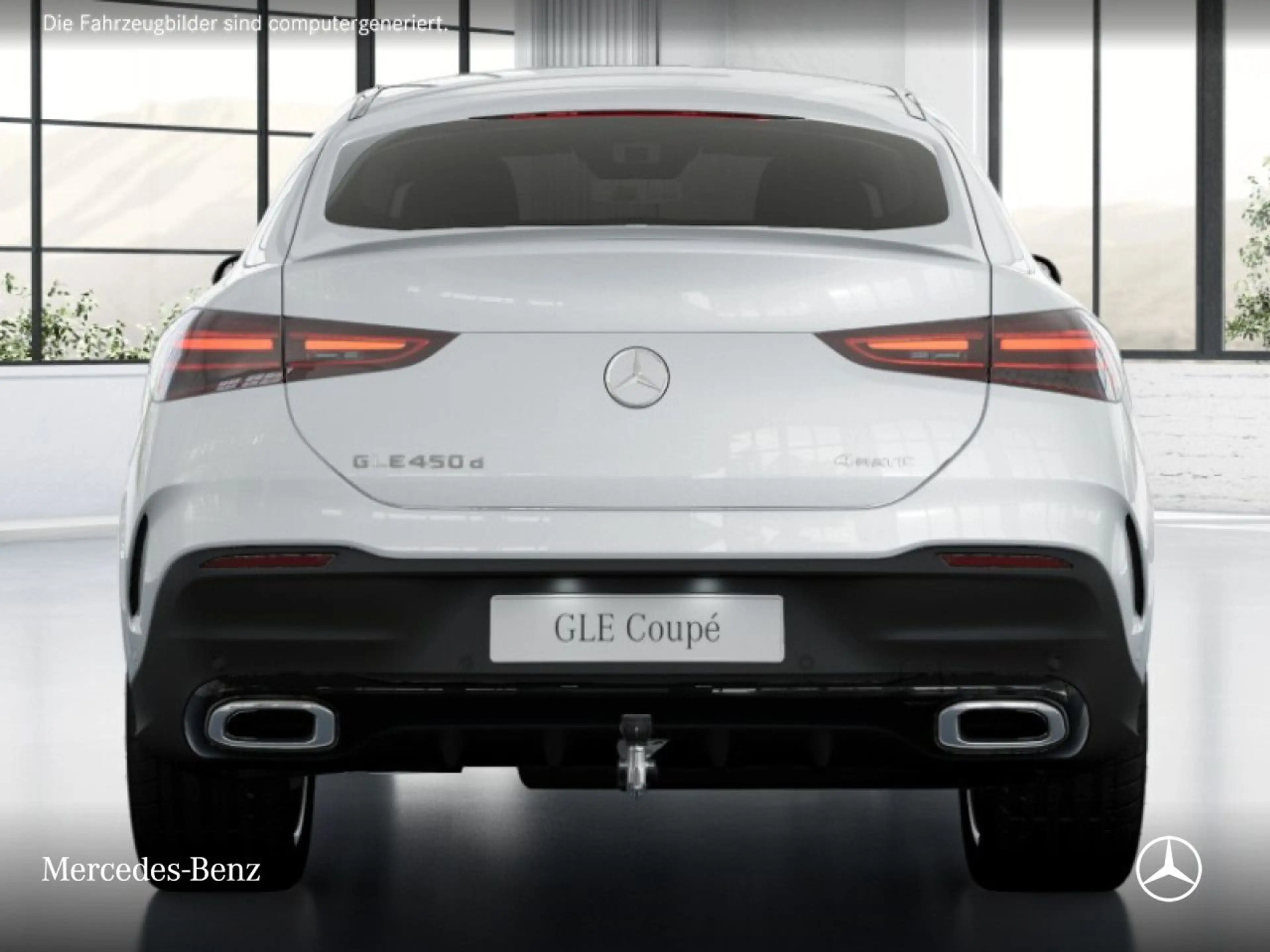 Mercedes-Benz GLE 450 d Coupé 4M AMG+NIGHT+PANO+360+AHK+HUD+9G — photo 7