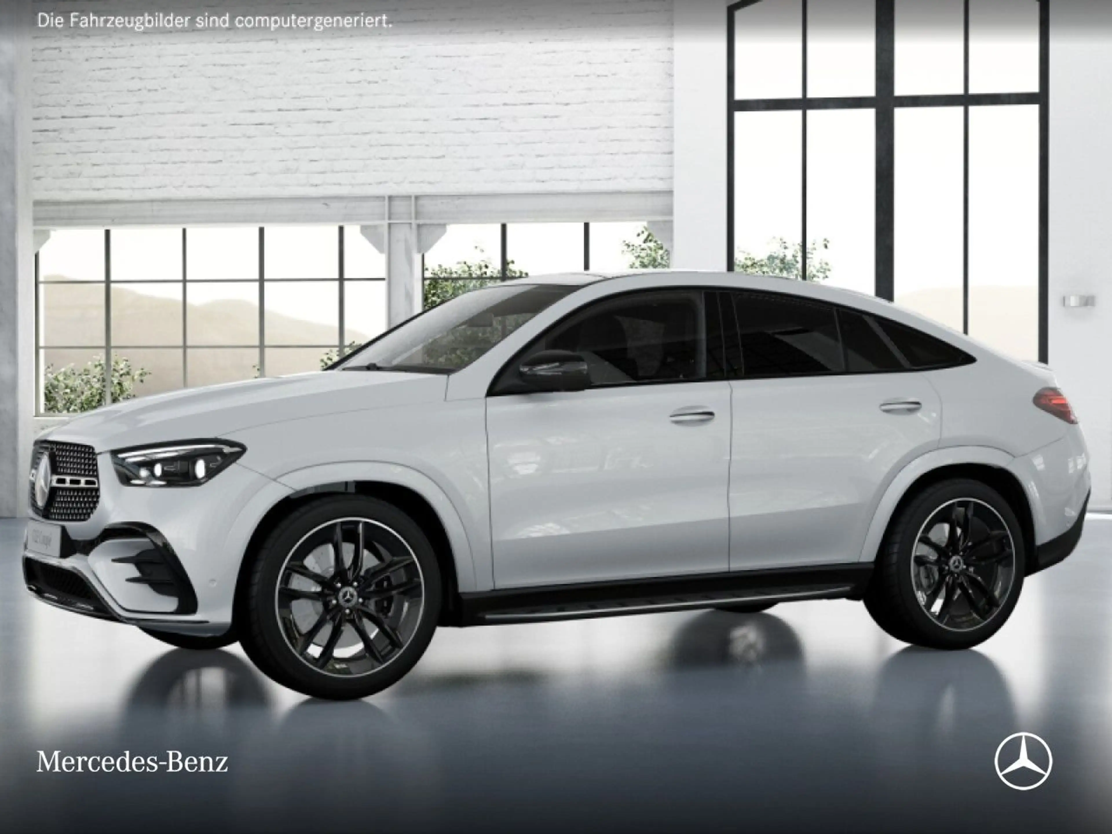 Mercedes-Benz GLE 450 d Coupé 4M AMG+NIGHT+PANO+360+AHK+HUD+9G — photo 3