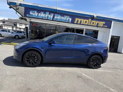 Blue 2022 Tesla Model Y SUV / Crossover All-Wheel Drive 1-Speed Automatic
