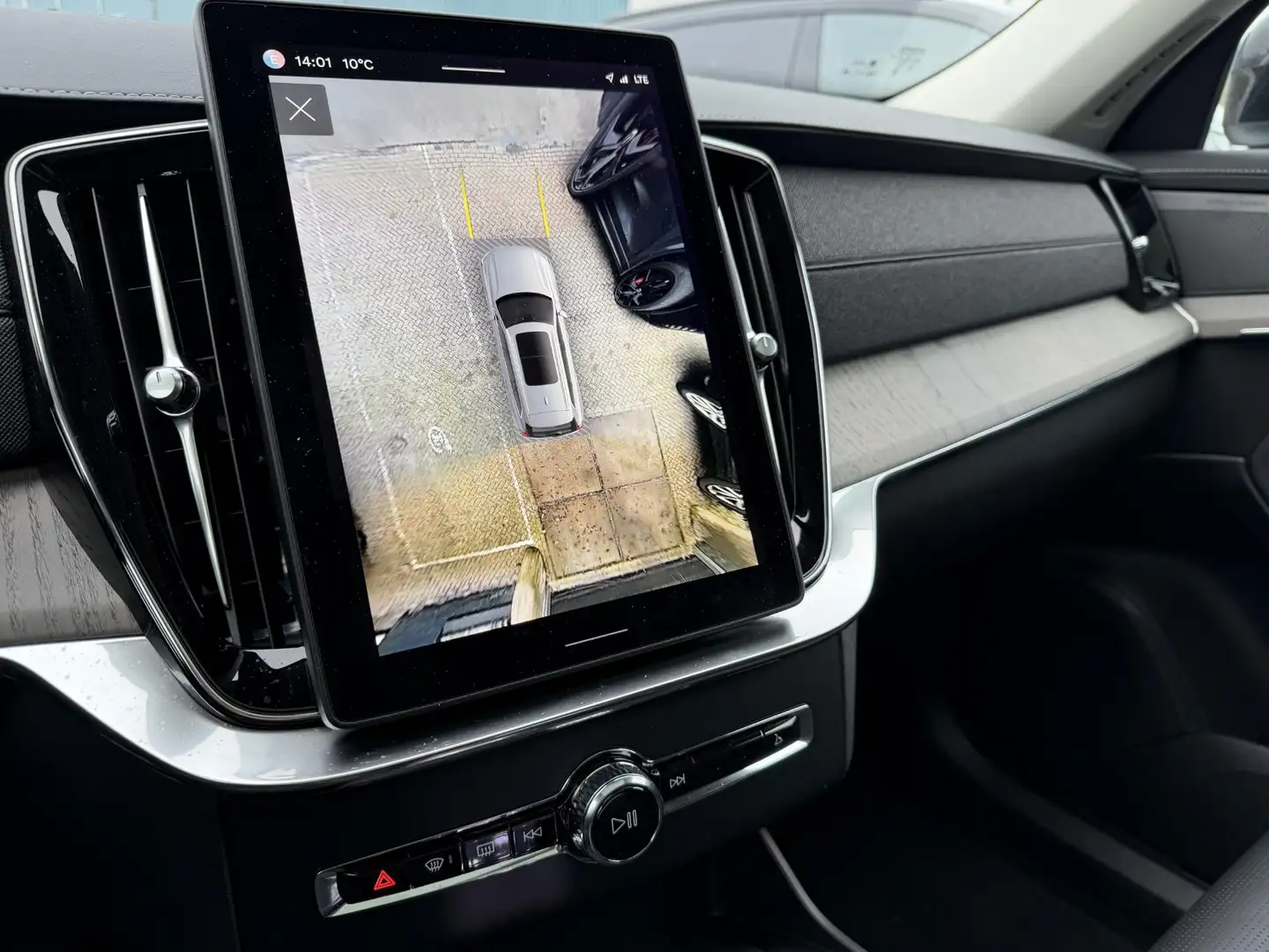 Volvo XC90 2.0 T8 Plug-in hybrid AWD Plus Dark Luchtvering l Blanc - 2