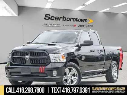 Black 2019 RAM 1500 Pickup Truck Four-Wheel Drive 8-Speed Automatic