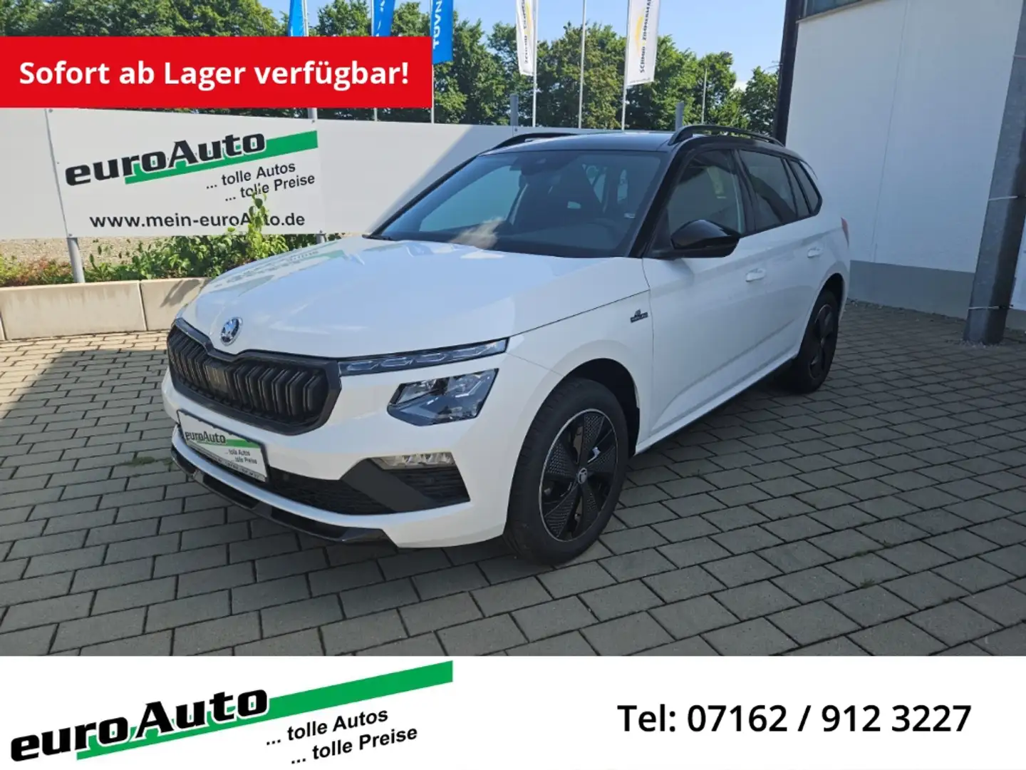 Skoda Kamiq Monte Carlo 1.5 TSi AHK Matrix LED 5 Jahre Garanti Blanc - 1