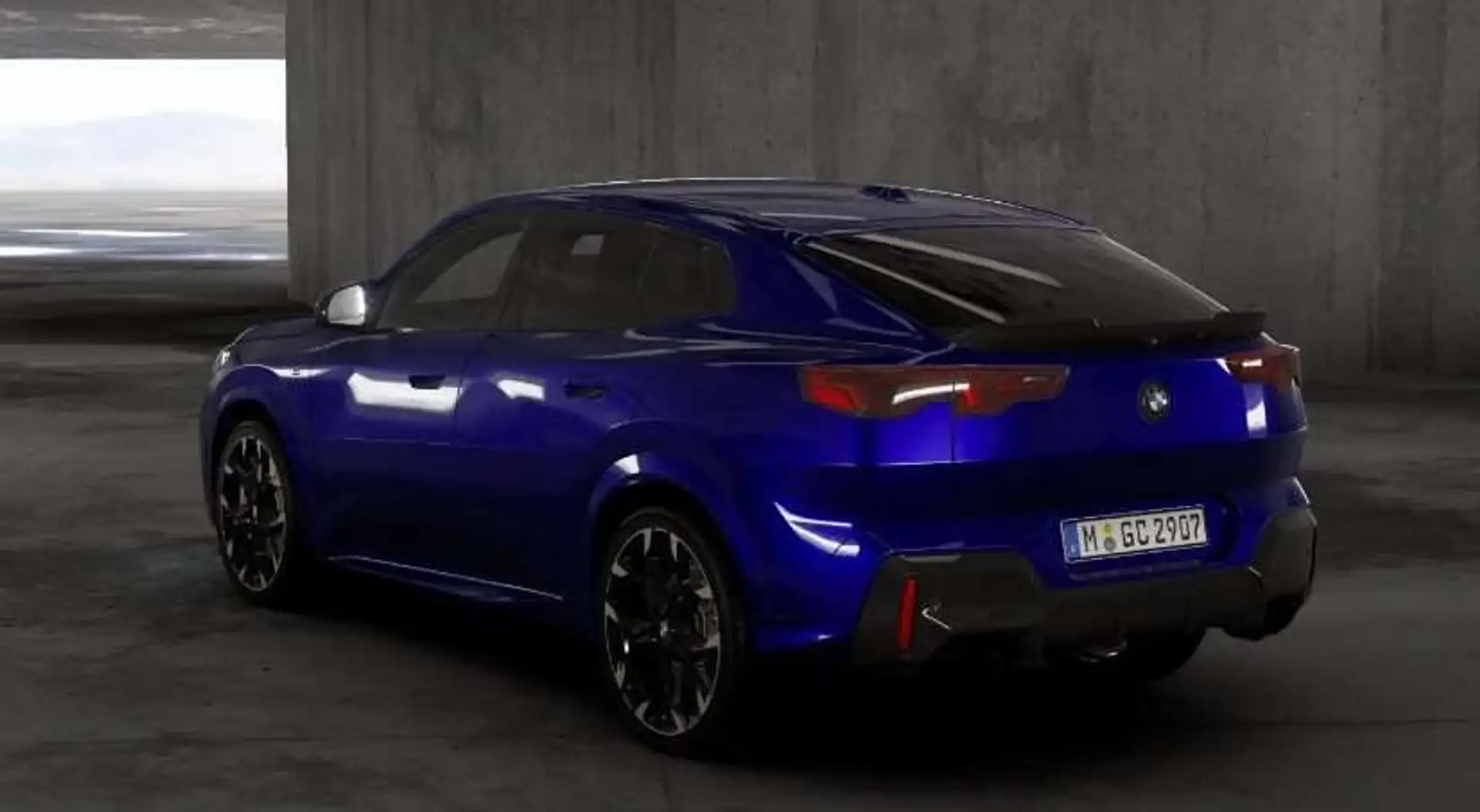 BMW X2 M 35i xDrive   M Sportpaket Bleu - 2
