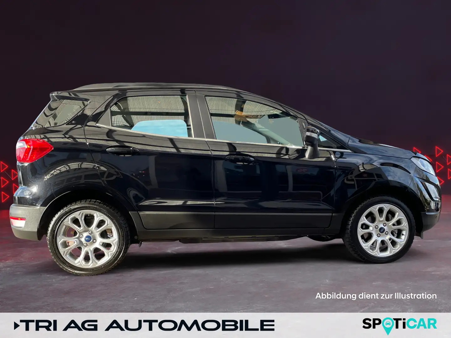 Ford EcoSport EcoBoost Titanium Start/Stopp GRA PDC S Negro - 2