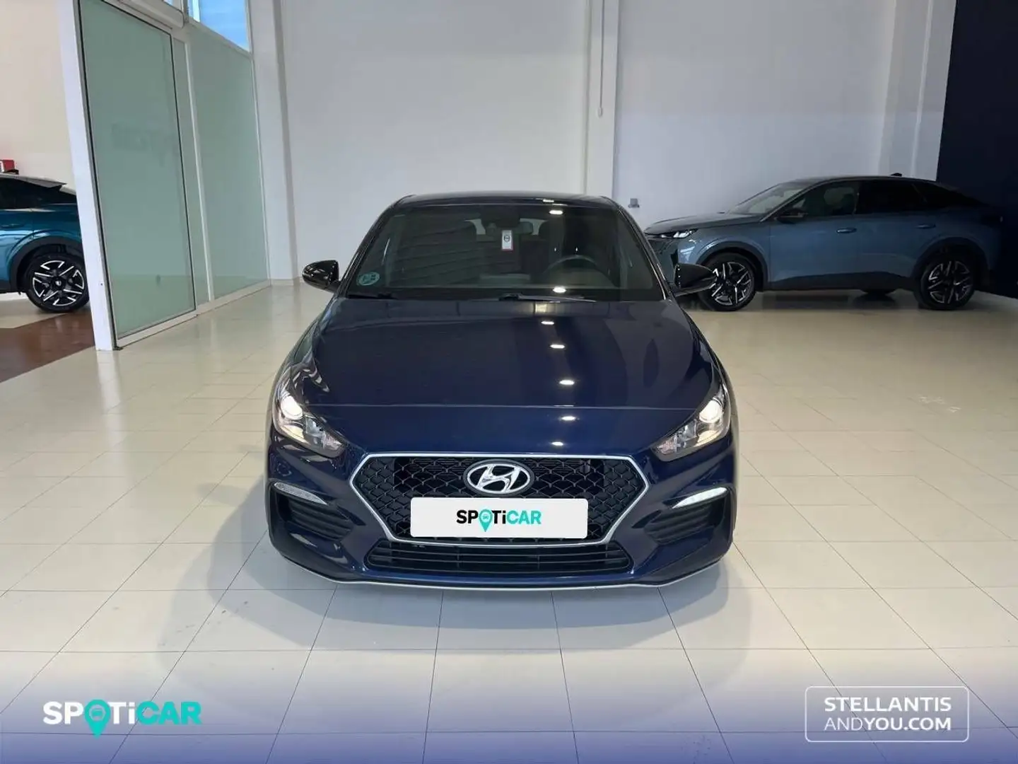 Hyundai i30 1.0 TGDI N-Line Fastback Bleu - 2