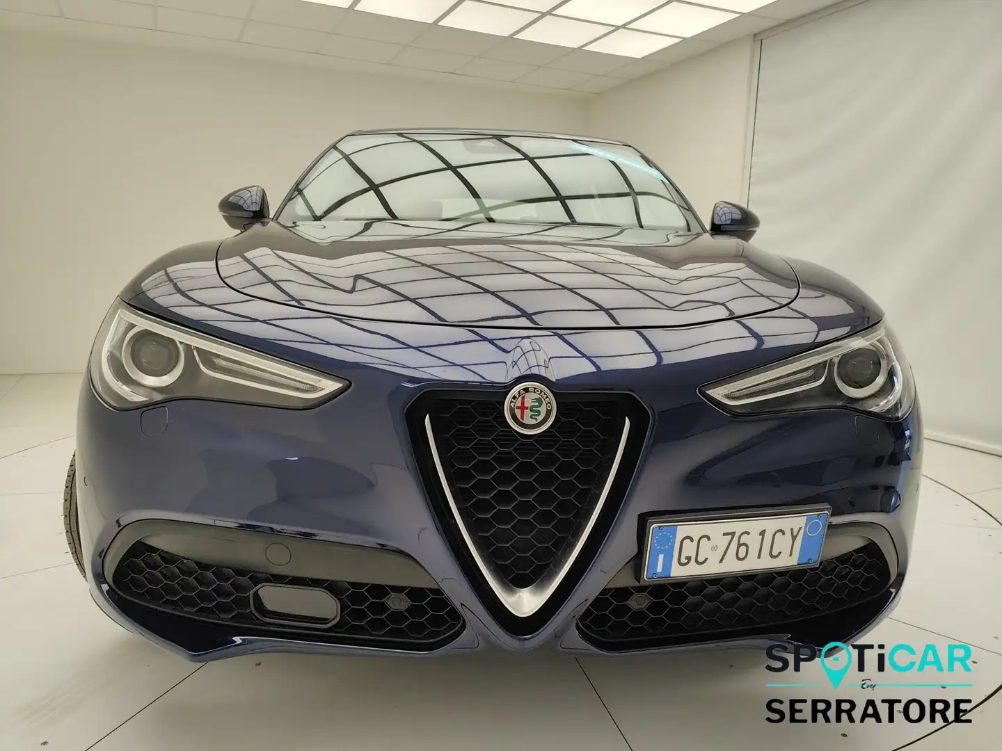 Alfa Romeo Stelvio 2020 2.2 t Business rwd 160cv auto Blau - 2