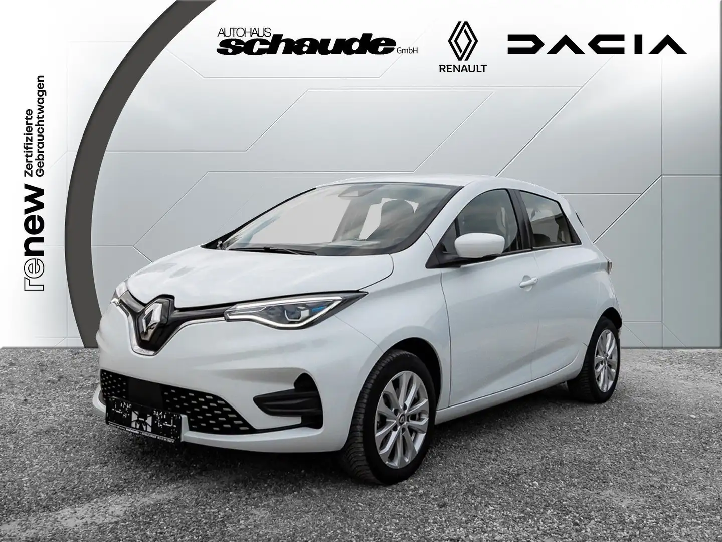 Renault ZOE Evolution R 110 EV 50 Navi SHZ Lenkradheizun Blanco - 1