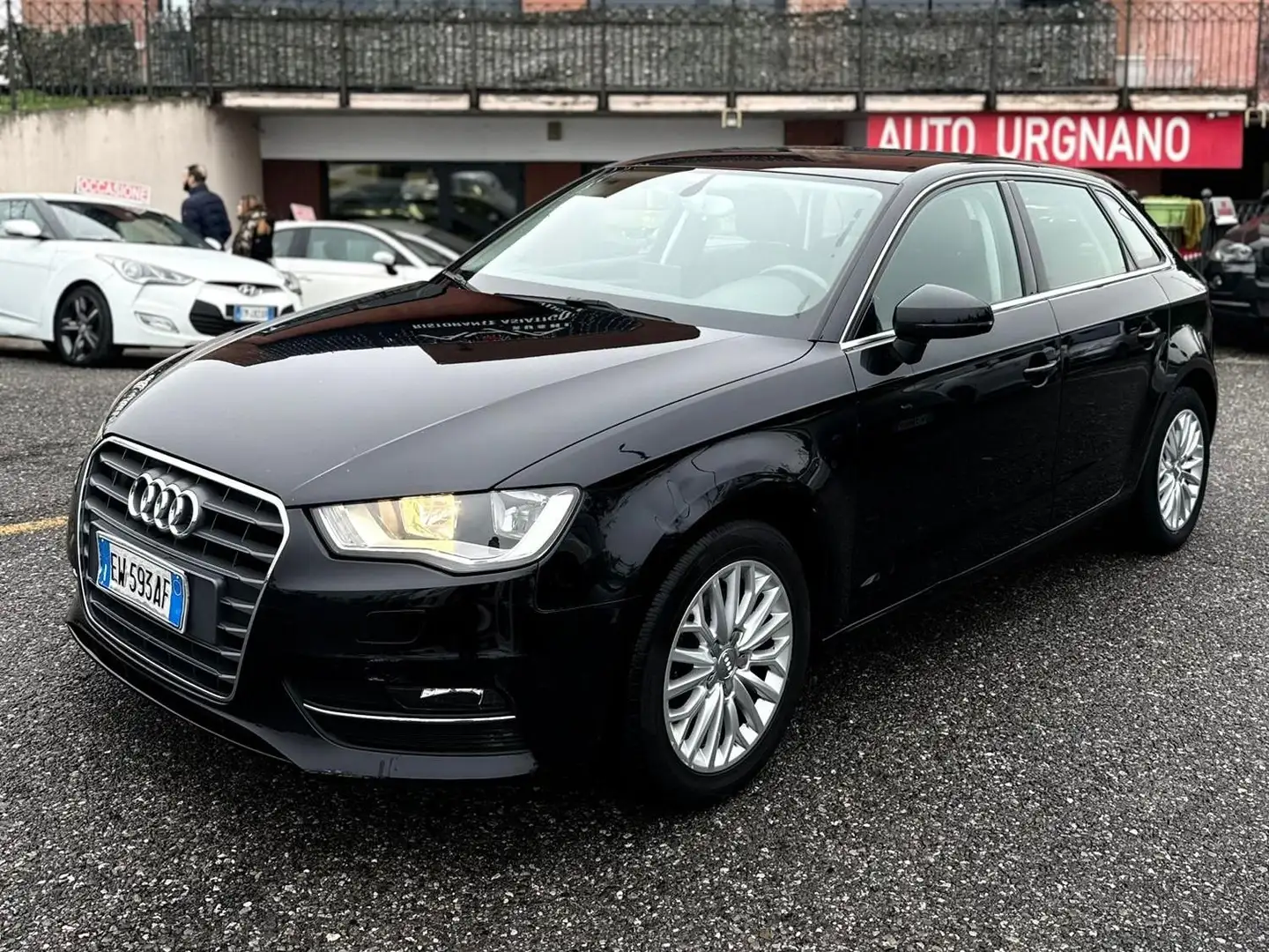 Audi A3 A3 III 2013 Sportback  1.6 tdi Ambition s-tronic Negro - 1