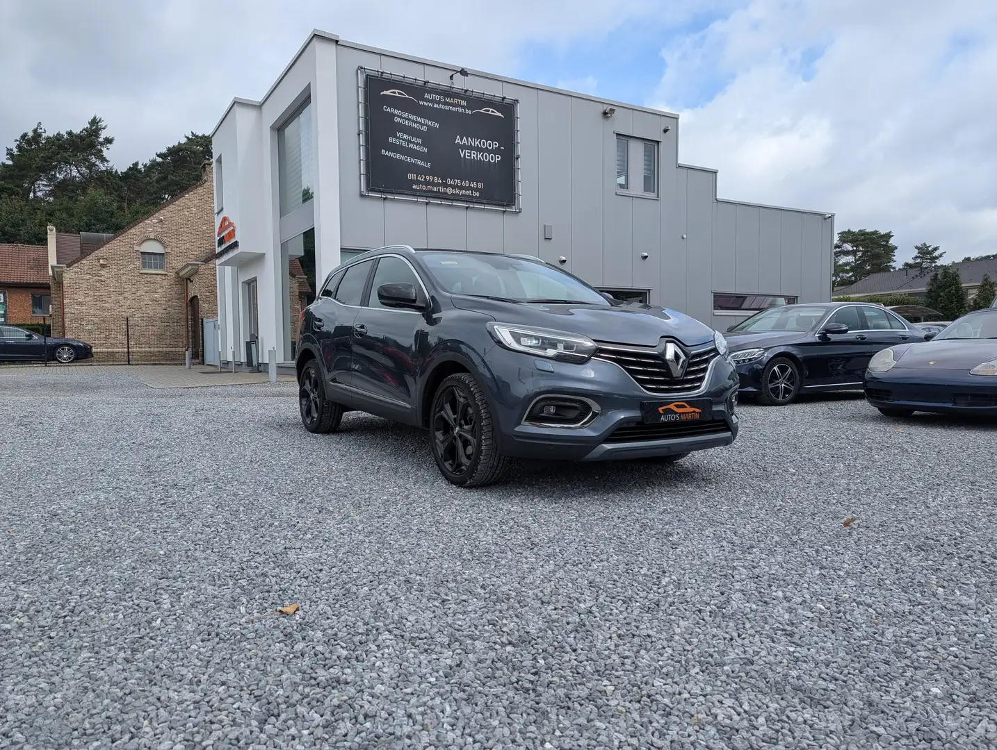 Renault Kadjar 1.33 TCe Black Edition GPF | CAMERA | NAVI | LED Grijs - 1