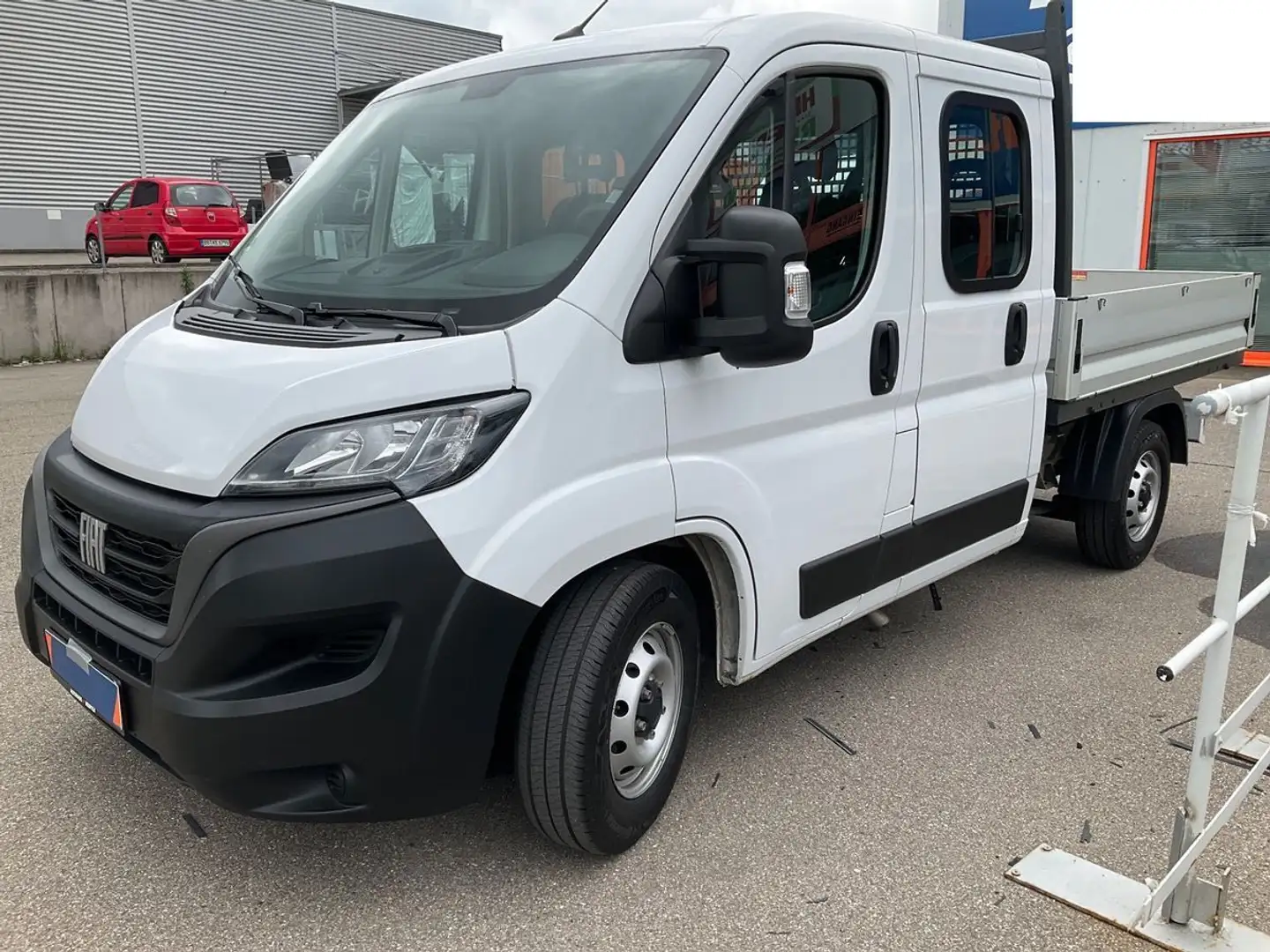 Fiat Ducato 2.2 D Pritsche L2 DoKa 7-SITZE AHK KLIMA Weiß - 2