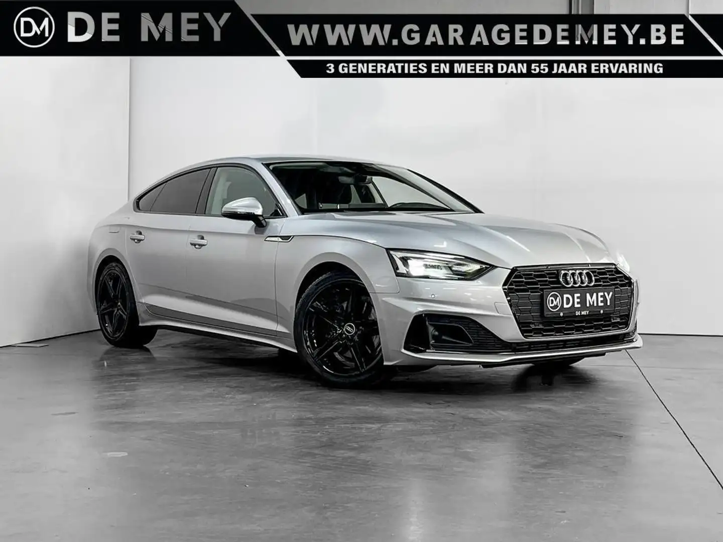 Audi A5 Sportback 35TFSI 150pk S-Tronic / SHADOW / CARPLAY / VIRTUAL / GPS / ACC / KEYLESS Argent - 1